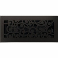 Imperial Wonderland 4 In. x 10 In. Cast Iron Steel Floor Register RG3374