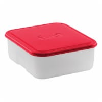 Trudeau 17 oz. White Sandwich Box 1 pk - Total Qty: 1; Each Pack Qty: 1