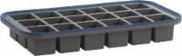Trudeau Structure Silicone Ice Cube Tray - Gray