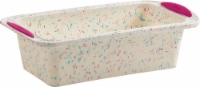 Trudeau® Silicone Confetti Pattern Loaf Pan