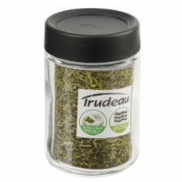 Trudeau Large Stacking Glass Spice Jar Perspective: Main