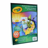 Crayola 30364690 Marker & Watercolor Pad - 60 Page