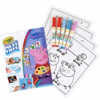 Crayola Peppa Pig Color Wonder Mess Free Coloring - 18 Pages and 4 Markers