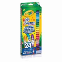 Crayola 30363950 24 Pip-Squeaks Skinnies Fine Line Washable Markers