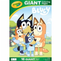 Crayola Bluey Giant Coloring Pages