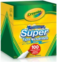 Crayola Super Tips Washable Markers 100 Count