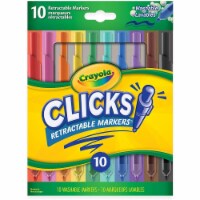 Crayola 10ct SuperClicks Retractable Markers