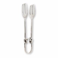 Abbott Collection AB-36-KNOT-ICE 7 in. All Purpose Tong with Knot Handle