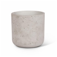 Abbott Collections AB-65-QUARRY-MD-GRY 7 in. Classic Planter, Grey - Medium