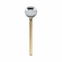Abbott Collection AB-36-GEAR-SPOON 4.5 in. Spoon with Rib Handle, Small