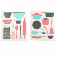 Swedish Dish Cloth Kitchen Utensils Dishcloths Eco-Friendly 84Asdab101