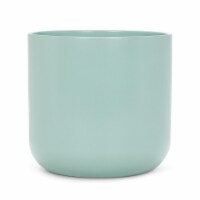 Abbott Collection AB-85-MINTON-22 8 in. Stoneware Classic Planter, Mint Green - Extra Large