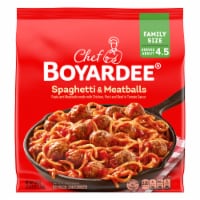 Chef Boyardee Spaghetti And Meatballs Skillet Meal Perspective: Main