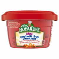 Chef Boyardee Mini Spaghetti Rings & Meatballs Microwavable Cup