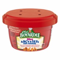 Chef Boyardee® Mini ABC's & 123's with Meatballs Microwavable Cup