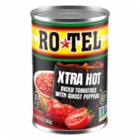 Rotel® Xtra Hot Diced Tomatoes With Ghost Peppers Perspective: Main