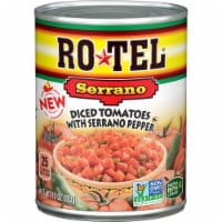 Rotel Diced Tomatoes with Serrano Peppers Perspective: Main