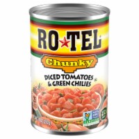 Rotel® Chunky Diced Tomatoes & Green Chiles Perspective: Main