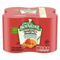 Chef Boyardee Spaghetti & Meatballs 4 Count