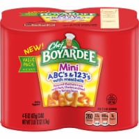 Chef Boyardee Mini ABC's & 123's Pasta and Meatballs