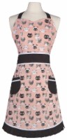 Jubilee Betty Apron for Women 100% Cotton Twill With Adjustable Ties Cats Meow