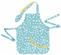 Jubilee Kids Apron for Boys Girls Unisex Aged 2-7 Years 100% Cotton Dino
