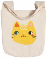 Danica Studio Cotton To and Fro Tote Bag with Extra Wide Handles Meow Meow Perspective: Main