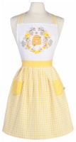 Now Designs Classic Bees Kitchen Apron for Women