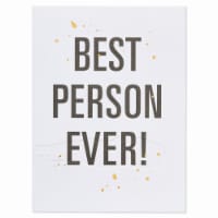 American Greetings (S20) Best Person Ever - Birthday Card Perspective: Main
