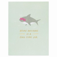 American Greetings E(S10) Awesome Shark - Congrats Card Perspective: Main