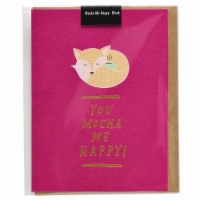 American Greetings (S27) Mocha Me Happy - Blank Card Perspective: Main