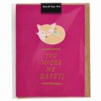 American Greetings (S27) Mocha Me Happy - Blank Card Perspective: Main