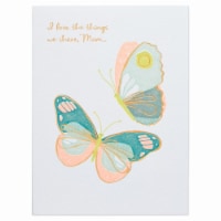 American Greetings (S6) Butterflies - Mother's Day Card Perspective: Main