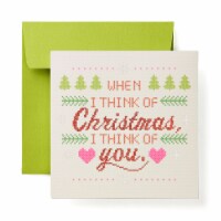 American Greetings Christmas Card for Family (Cross-Stitch) Perspective: Main