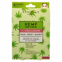 Danielle Hemp Infused + Collagen Face Sheet Masks Perspective: Main