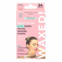 Danielle Cherry Blossom Duel Sided Facial Waxing Strips Perspective: Main