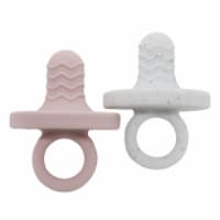Siliteethe Teethers 2pk Rose/Day Dream Grey
