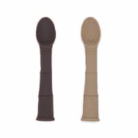 Silipop Spoons 2pk Sparrow/Toasted Almond