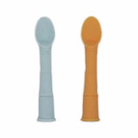 Silipop Spoons 2pk Papaya/Seafoam