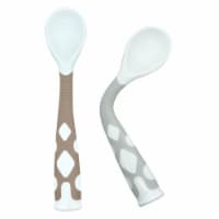 Silibend Spoons 2pk Toasted Almond/Day Dream Grey
