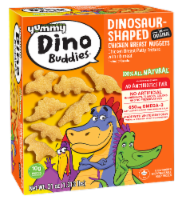Yummy® Dino Buddies® Dinosaur-Shaped Chicken Breast Nuggets