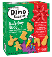 Yummy® Dino Buddies® Holiday Chicken Nuggets Perspective: Main