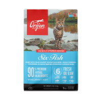 ORIJEN Six Fish Dry Cat Food (4 lb)