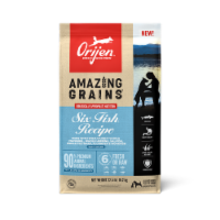 ORIJEN Amazing Grains Dry Dog Food (22.5 lb / Six Fish Recipe)