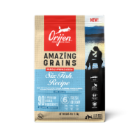 ORIJEN Amazing Grains Dry Dog Food (4 lb / Six Fish Recipe)