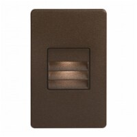 Dainolite DLEDW-234-BZ 120V AC Input, 2700K, 3.3W IP65, Bronze Wall LED Light with Louver