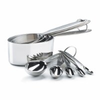 Chef Pomodoro Stainless Steel Measuring Cup Set, Nested and Stackable with  7 Pieces, Sturdy E, 7 - Baker's