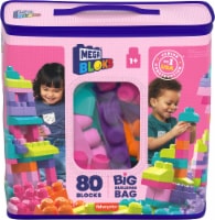 Mega Bloks Big Building Bag - 80 Pieces - West Side Kids Inc