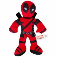 Deadpool 853684 9 in. Classic Suit Plush Doll, Red