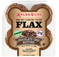 Flax 4 Life Gluten Free Chocolate Chip Muffins